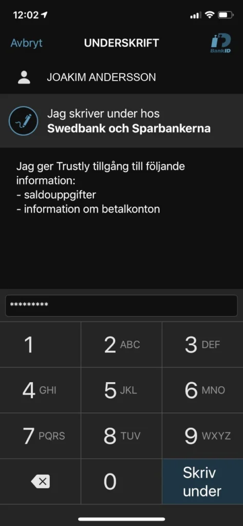 BankID Casino 5 - Skriv under med BankID