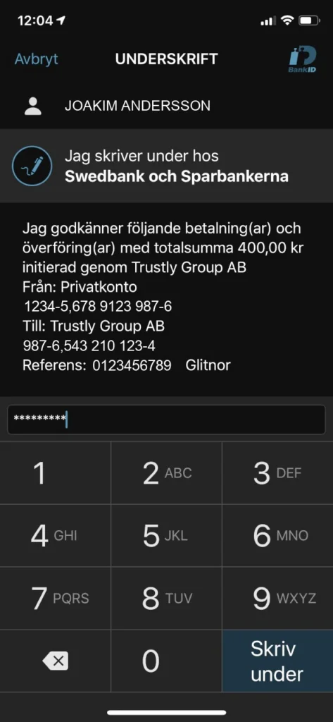 BankID Casino 8 - Bekräfta med bankid